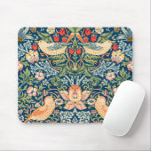 William Morris Strawberry Mousepad (Mit Mouse)