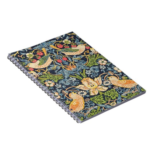 William Morris Strawberry Notizblock (Rechte Seite)