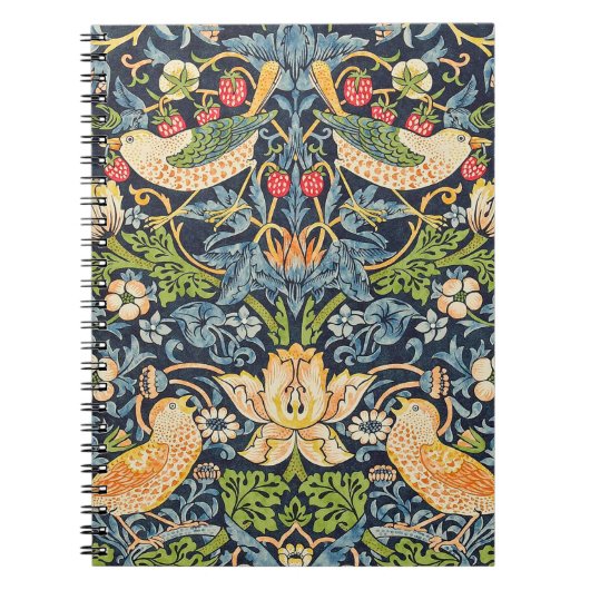 William Morris Strawberry Notizblock (Vorderseite)