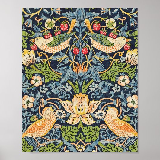 William Morris Strawberry Poster (Vorne)