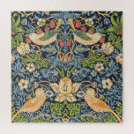 William Morris Strawberry Puzzle<br><div class="desc">William Morris Strawberry Dieb Blumenmuster Jigsaw Puzzle.</div>