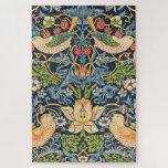 William Morris Strawberry Puzzle<br><div class="desc">William Morris Strawberry Dieb Blumenmuster Jigsaw Puzzle.</div>