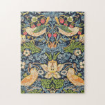 William Morris Strawberry Puzzle<br><div class="desc">William Morris Strawberry Dieb Blumenmuster Jigsaw Puzzle.</div>