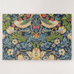 William Morris Strawberry Puzzle<br><div class="desc">William Morris Strawberry Dieb Blumenmuster Jigsaw Puzzle.</div>