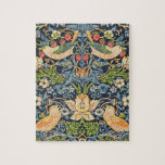 William Morris Strawberry Puzzle<br><div class="desc">William Morris Strawberry Dieb Blumenmuster Jigsaw Puzzle.</div>