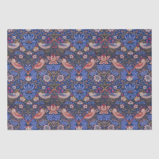 William Morris Strawberry Seidenpapier (Vorderseite)