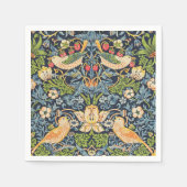 William Morris Strawberry Serviette (Vorderseite)