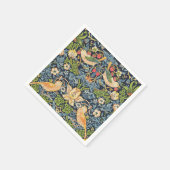 William Morris Strawberry Serviette (Ecke)