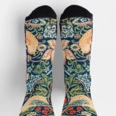 William Morris Strawberry Socken (Oben)