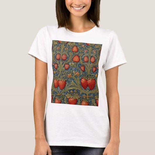 William Morris Strawberry T-Shirt (Vorderseite)