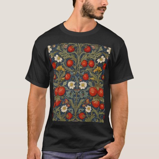 William Morris Strawberry T-Shirt (Vorderseite)