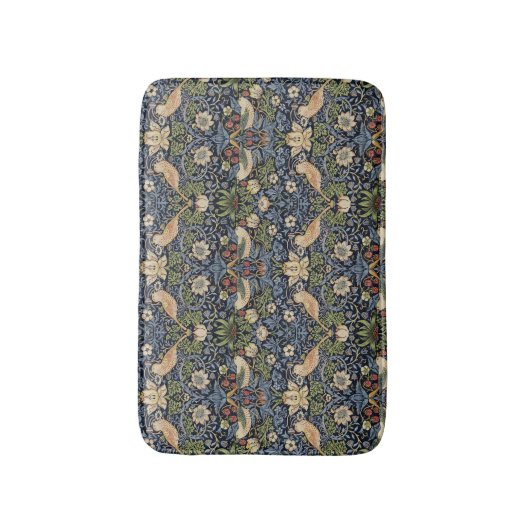 William Morris Strawberry Thief Badematte (Vorderseite Vertikal)