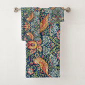 William Morris - Strawberry Thief Badhandtuch Set (Insitu)