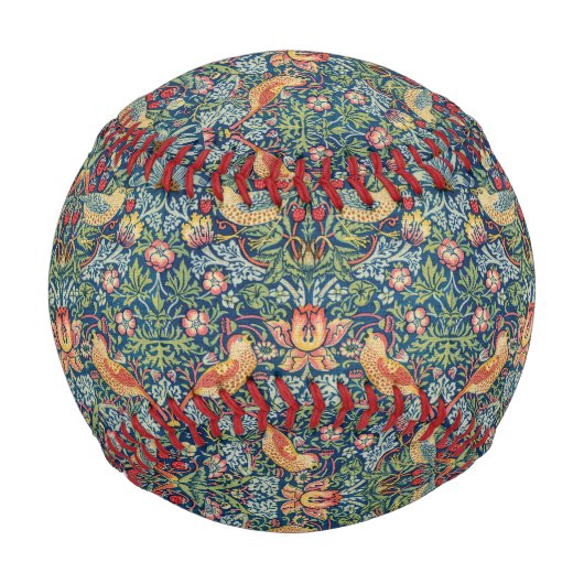 William Morris - Strawberry Thief Baseball (Vorderseite)