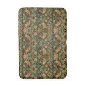 William Morris: Strawberry Thief Bath Mat Badematte (Vorderseite Vertikal)