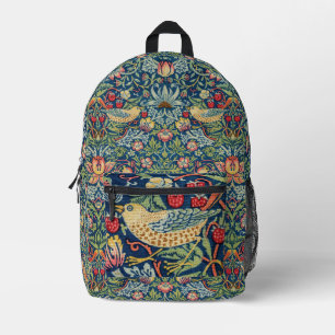 William Morris - Strawberry Thief Bedruckter Rucksack