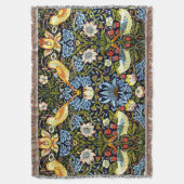 William Morris - Strawberry Thief, berühmtes Desig Decke (Vorderseite Vertikal)