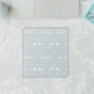 William Morris Strawberry Thief Blue Vintag Lined Notizblock