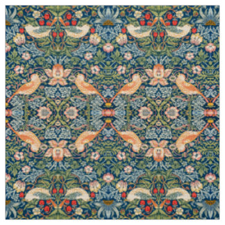 William Morris Strawberry Thief Blumenmuster Stoff