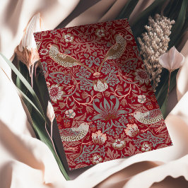 William Morris Strawberry Thief Card Karte