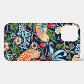William Morris Strawberry Thief Case-Mate iPhone Hülle (Rückseite (Horizontal))