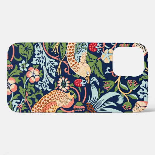 William Morris Strawberry Thief Case-Mate iPhone Hülle (Rückseite (Horizontal))