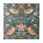 William Morris Strawberry Thief Design Fliese (Vorderseite)