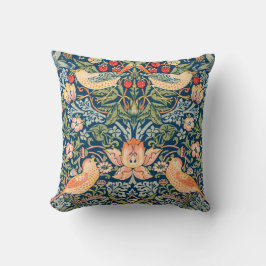 William Morris Strawberry Thief Design Kissen