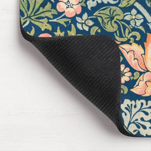 William Morris Strawberry Thief Design Mousepad (Ecke)