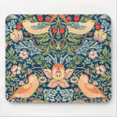 William Morris Strawberry Thief Design Mousepad (Vorne)