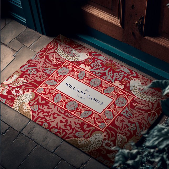 William Morris Strawberry Thief Doormat Fußmatte (Von Creator hochgeladen)