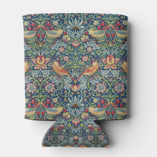 William Morris - Strawberry Thief Dosenkühler (Rückseite)