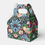 William Morris Strawberry Thief Favor Box Geschenkschachtel (Rückseite)