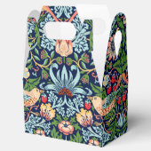 William Morris Strawberry Thief Favor Box Geschenkschachtel (Geöffnet)