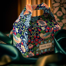 William Morris Strawberry Thief Favor Box Geschenkschachtel