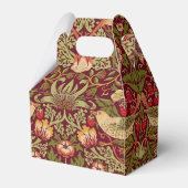 William Morris Strawberry Thief Favor Box Geschenkschachtel (Rückseite)