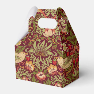 William Morris Strawberry Thief Favor Box Geschenkschachtel