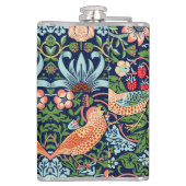 William Morris Strawberry Thief Flachmann (Rückseite)