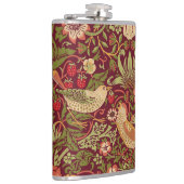 William Morris Strawberry Thief Flask Flachmann (Rechts)