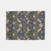 William Morris Strawberry Thief Fleecedecke (Vorderseite (Horizontal))