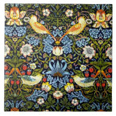 William Morris - Strawberry Thief Fliese (Vorderseite)