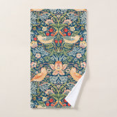 William Morris Strawberry Thief Floral Pattern Handtuch (Handtuch)