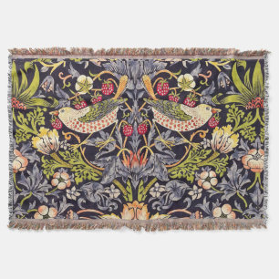 William Morris Strawberry Thief Florales Art Nouve Decke