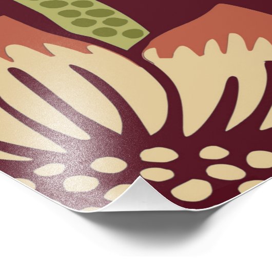 William Morris Strawberry Thief Foto Print (Ecke)