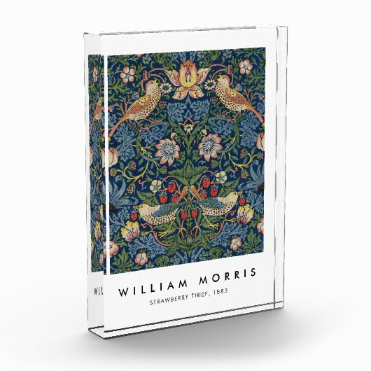 William Morris Strawberry Thief Fotoblock (Links)