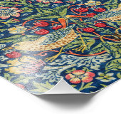 William Morris - Strawberry Thief Fotodruck (Ecke)