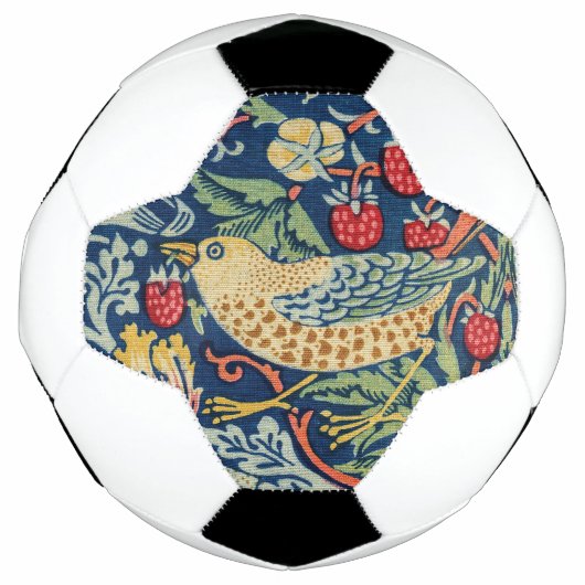 William Morris - Strawberry Thief Fußball (Vorderseite)
