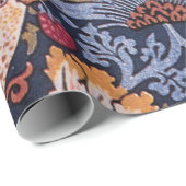 William Morris Strawberry Thief - Geschenkpapier (Rolleneckpunkt)