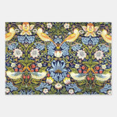 William Morris, Strawberry Thief, Geschenkpapier Set (Vorderseite)