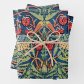William Morris - Strawberry Thief Geschenkpapier Set (Beispiel)